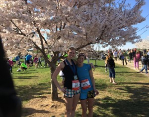 Julie & I post-race