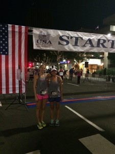 Ready to start the USA Half Marathon Invitational in San Diego, CA!