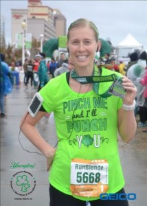 Who doesn't love a race with free pics?! Thank J&A for capturing a finish line photo!