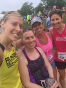 2 of my closest running friends (Kerry & Julie), plus my sister Abby